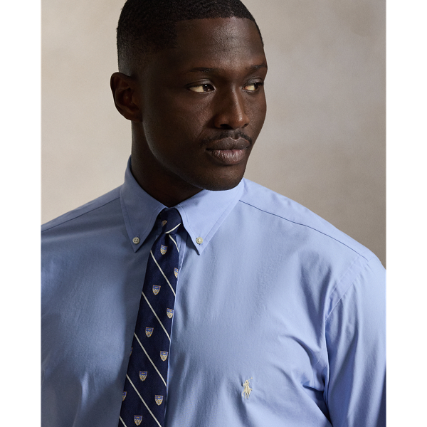 Camicia in popeline stretch