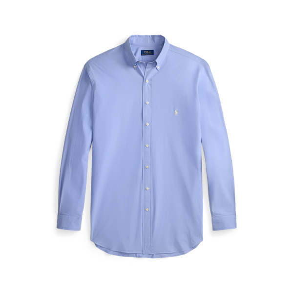Camicia in popeline stretch