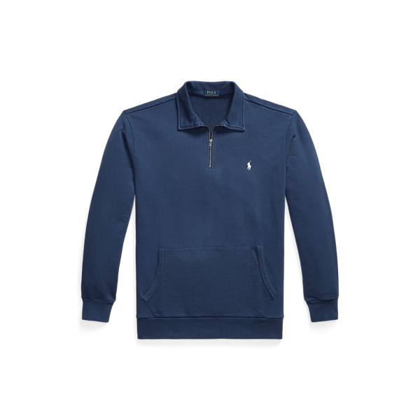 Loopback Fleece Quarter-Zip Sweatshirt