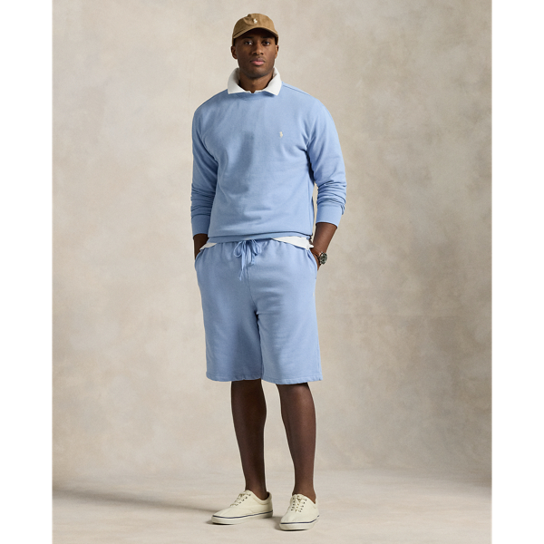Chambray Blue Short in felpa loopback Big & Tall 1