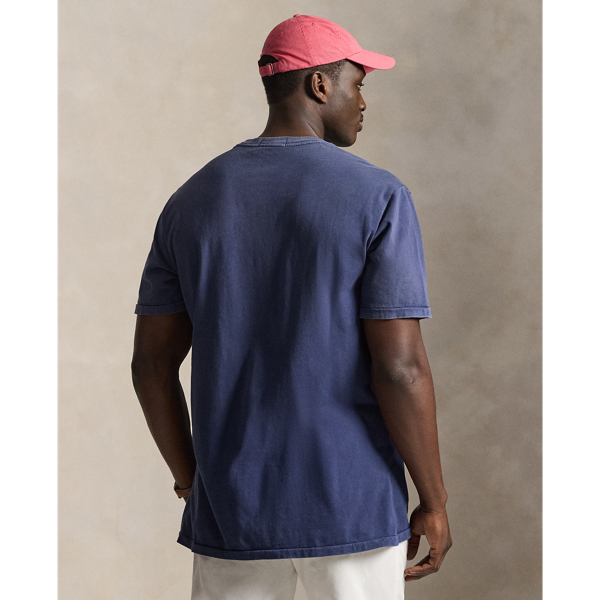 Dark Cobalt/White The Ralph Logo T-Shirt Big & Tall 5