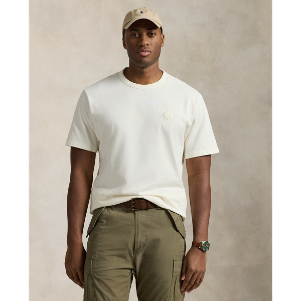 Men s Cream T Shirts Ralph Lauren