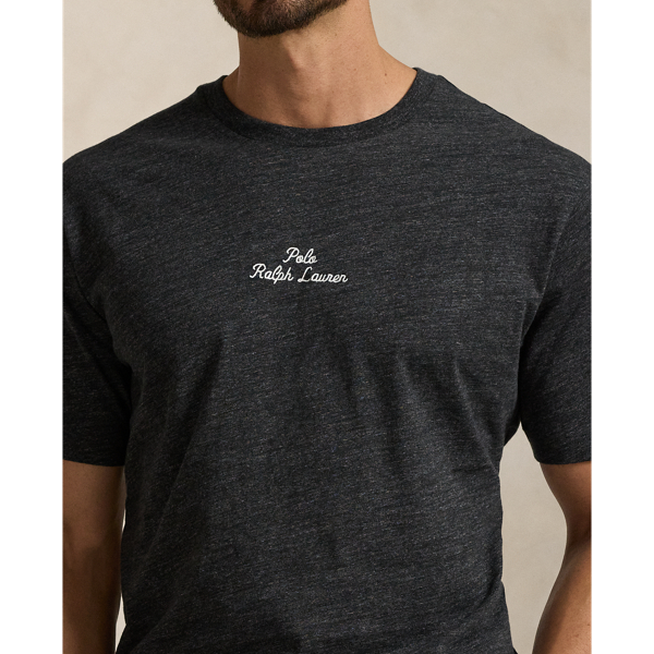 Embroidered-Logo Jersey T-Shirt