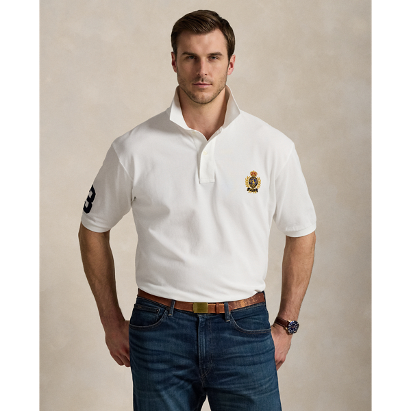 Triple-Pony Mesh Polo Shirt