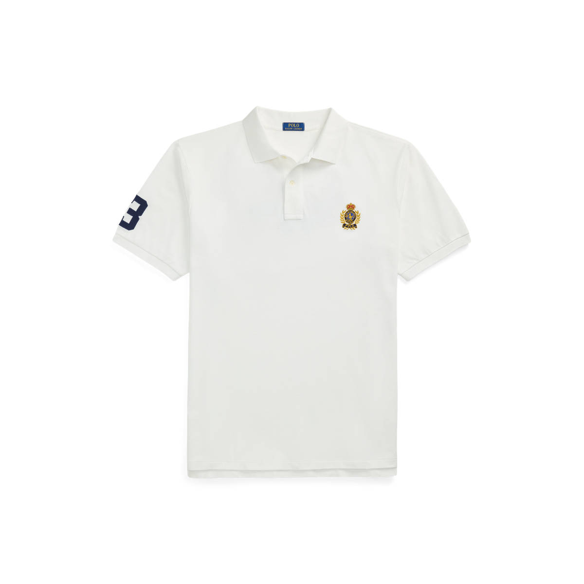 Triple-Pony Mesh Polo Shirt