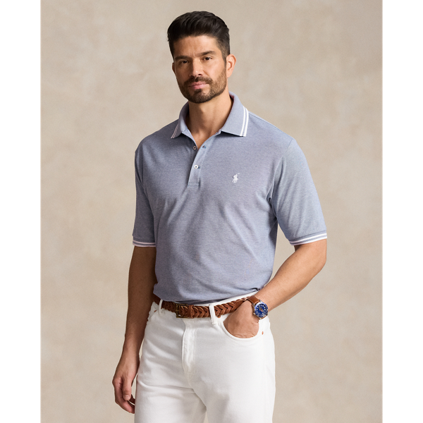 Stretch Mesh Polo Shirt