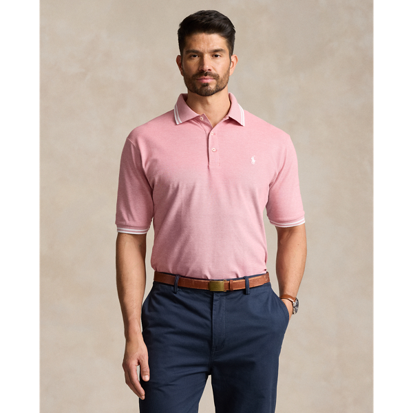 Mens light pink polo shirts hotsell