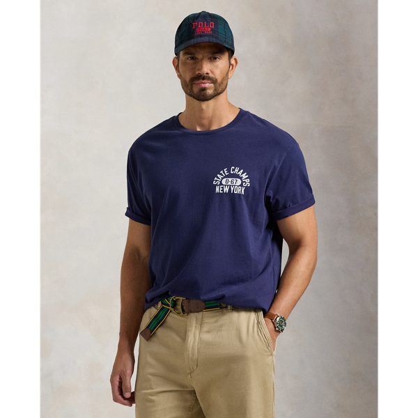 Cruise Navy Crest Jersey T-Shirt Big & Tall 1