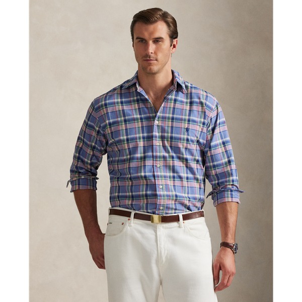Plaid Oxford Shirt