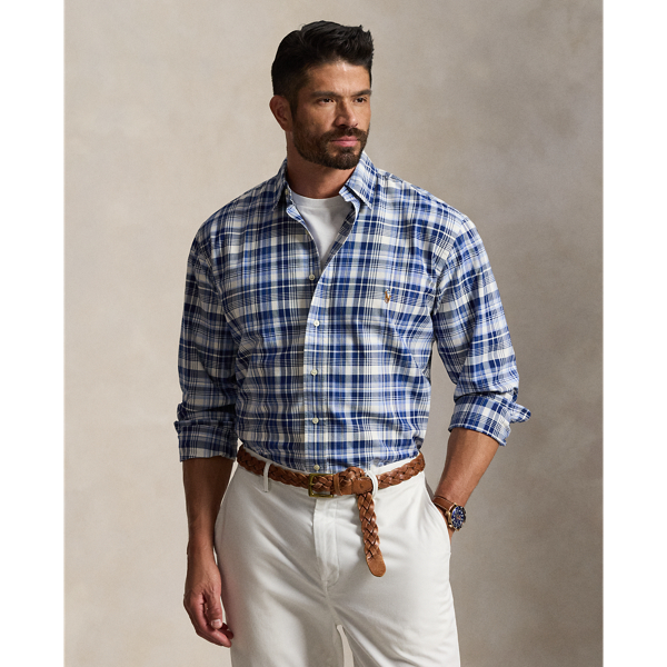Plaid Oxford Shirt
