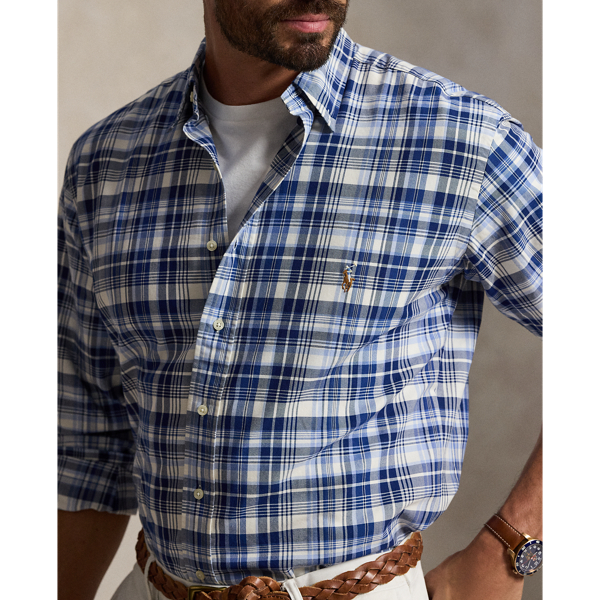 Plaid Oxford Shirt