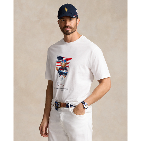 Team USA Polo Bear Jersey T-Shirt