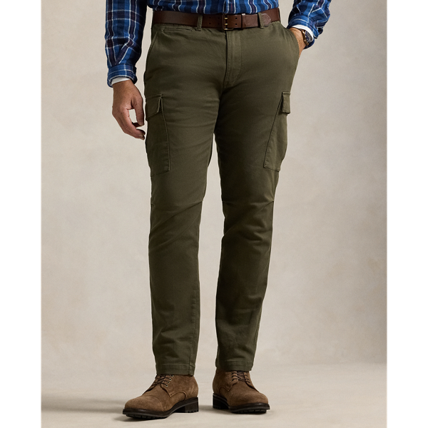 Stretch Slim Fit Knitlike Cargo Pant