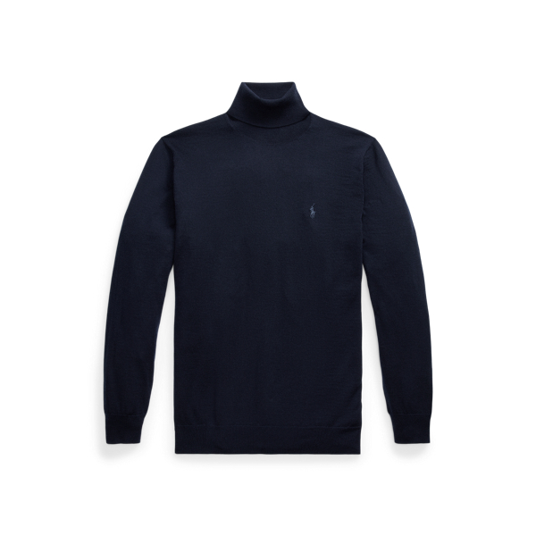 Washable Wool Rollneck Jumper Big & Tall 1