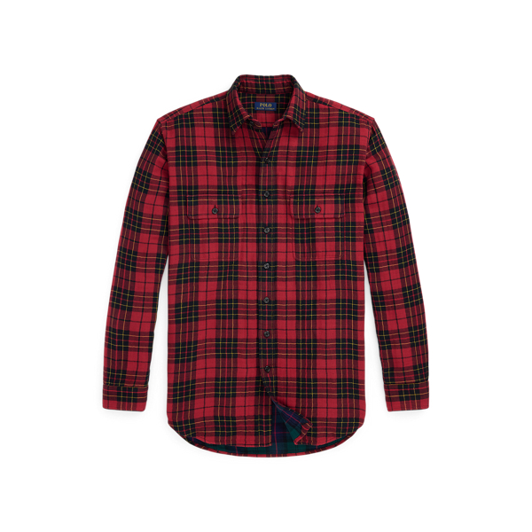 Ralph lauren plaid oxford shirt online