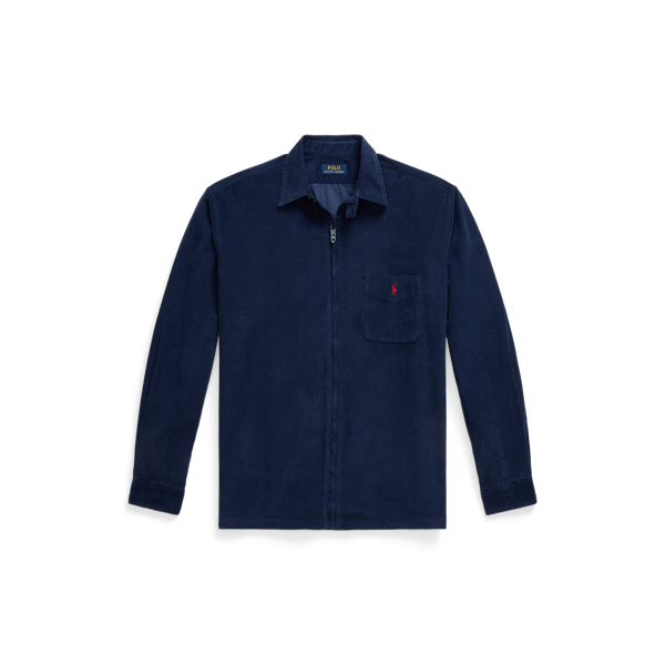 Corduroy Full Zip Overshirt for Men Ralph Lauren UK