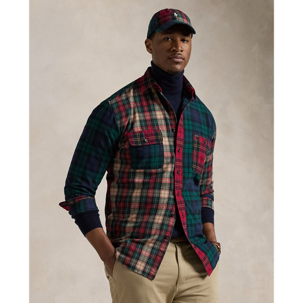 Plaid Brushed Oxford Fun Shirt