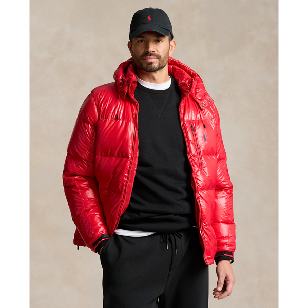 Red ralph lauren jacket mens on sale