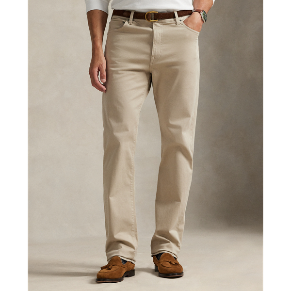 Varick Slim Straight Stretch Sateen Pant