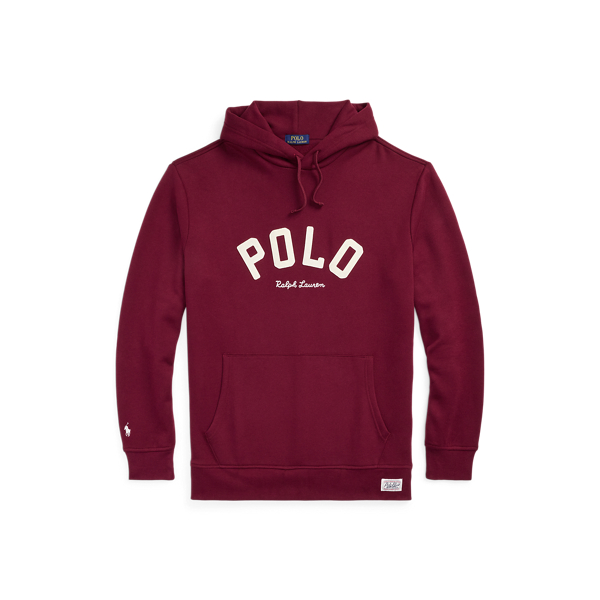 Polo ralph lauren technical full zip logo hooded sweatshirt sale