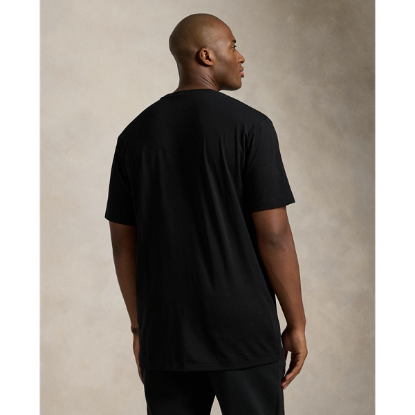 Polo Black Logo Jersey T-Shirt Big & Tall 5