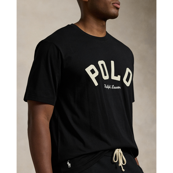 Polo Black Logo Jersey T-Shirt Big & Tall 6