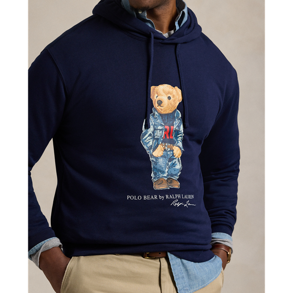 Polo ralph lauren for men popular Polo Bear hoodie fleece sweatshirt RL Tigers XXL 2XL