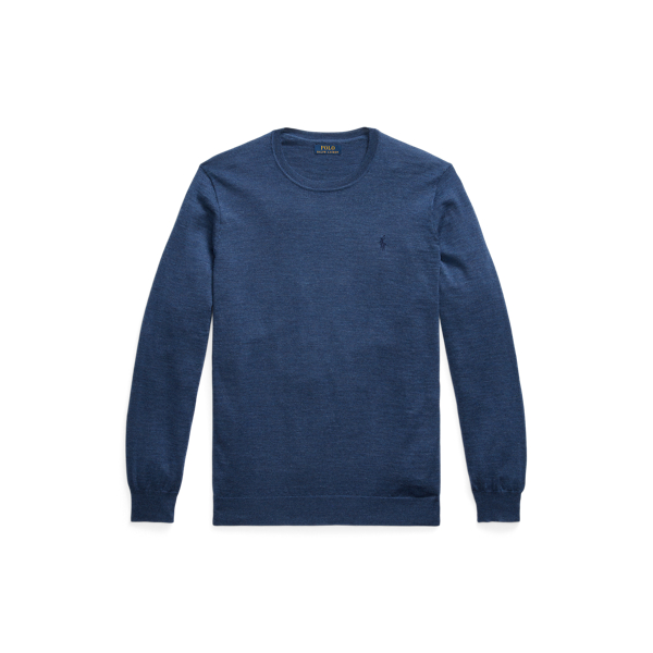 Washable Wool Crewneck Jumper Big & Tall 1