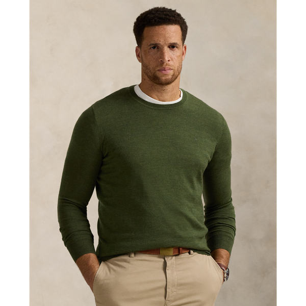 Washable Wool Crewneck Jumper
