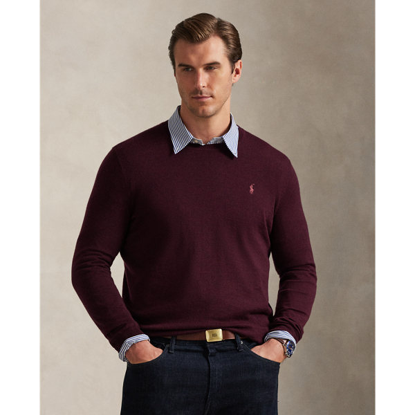 Washable Wool Crewneck Jumper