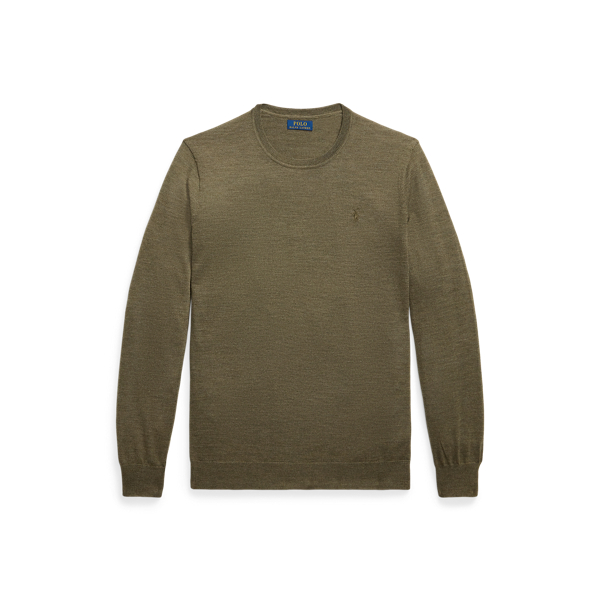 Washable Wool Crewneck Jumper