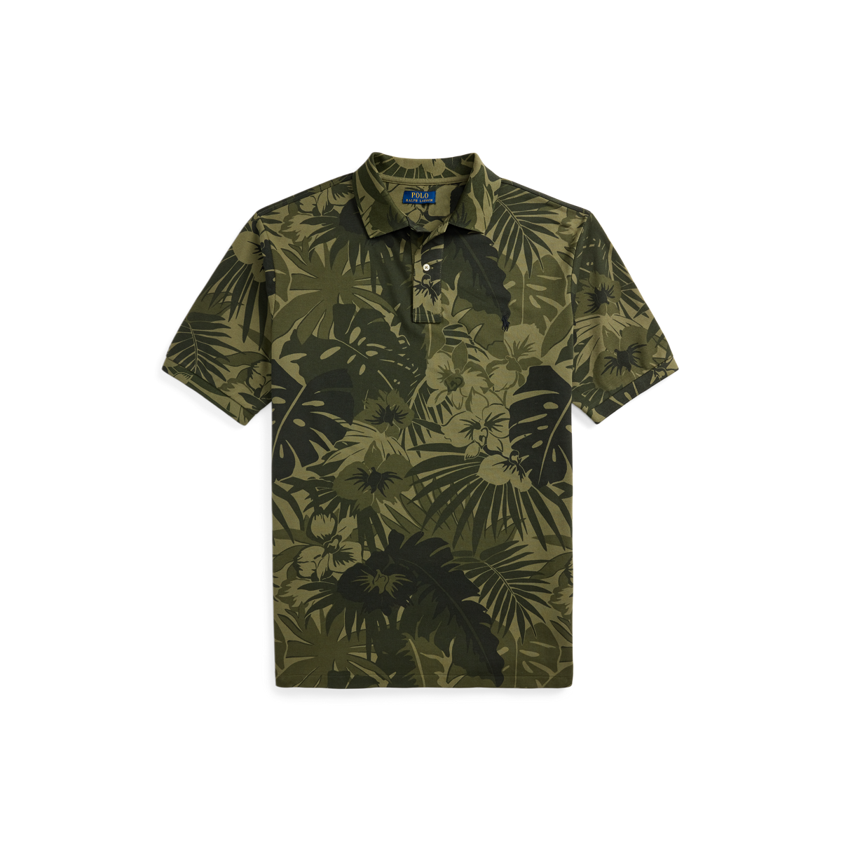 【POLO RALPH LAUREN】CUSTOM SLIM FIT CAMO MESHポロシャツ Classic Fit Palm-Camo Mesh Polo Shirt