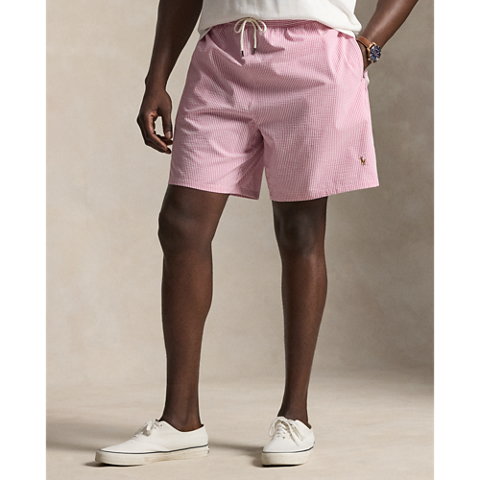 Плавки Traveler Classic для мужчин — Ralph Lauren, цвет: Розовый полосатый