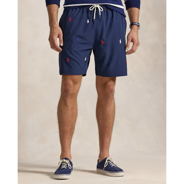 Traveller Classic Fit Swimming Trunks for Men Ralph Lauren UK