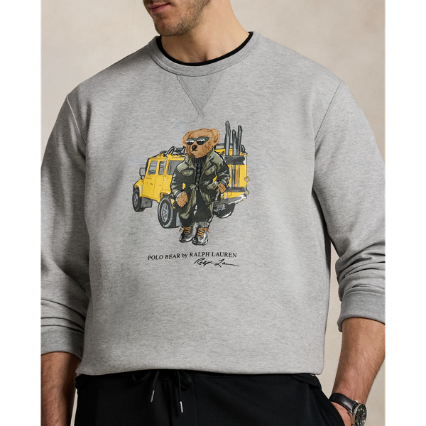 Polo Bear Double-Knit Sweatshirt