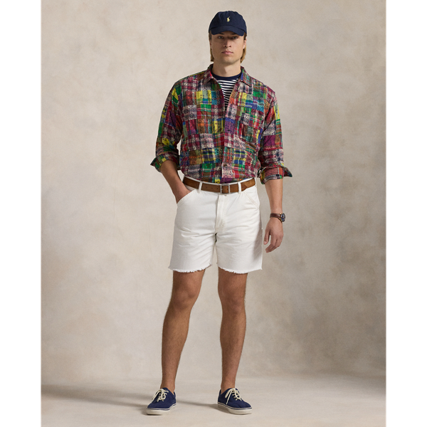 Patchwork Madras Camp Shirt