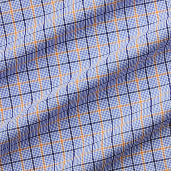 Plaid Stretch Poplin Shirt