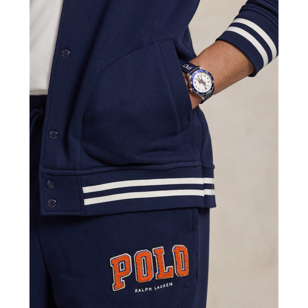 The RL Fleece Baseball Jacket