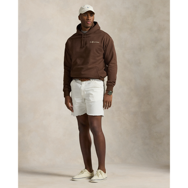 Relaxed Fit Logo Fleece Hoodie