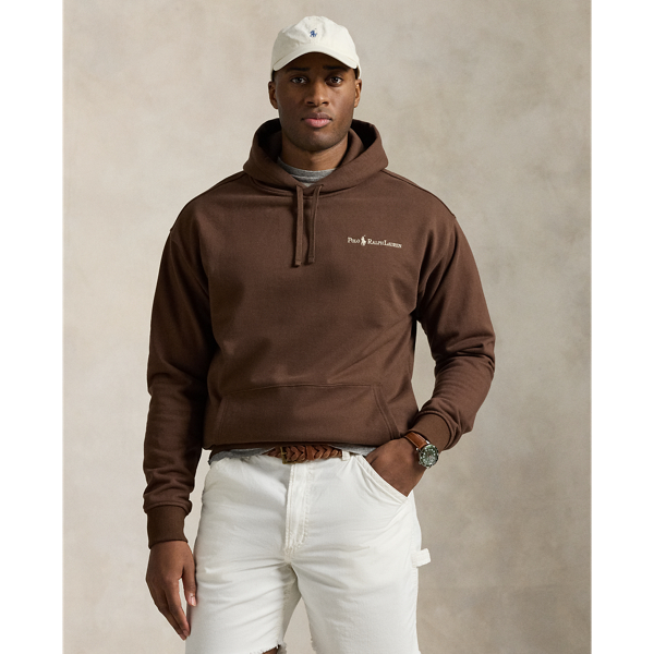 Relaxed Fit Logo Fleece Hoodie