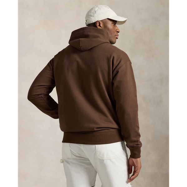 Relaxed Fit Logo Fleece Hoodie
