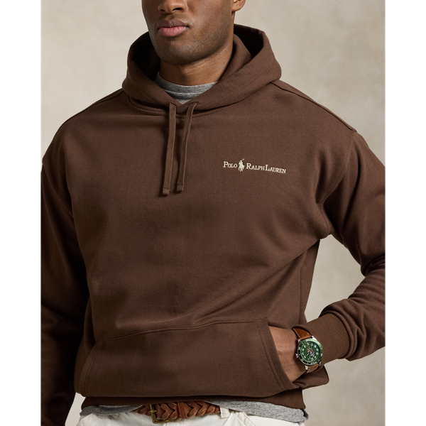 【送料関税込】Polo Ralph Lauren Back Logo Relaxed Hoodie Relaxed Fit Logo Fleece Hoodie