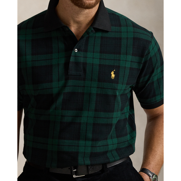 Polo shops Ralph Lauren Mens Blackwatch Plaid Crest Sweatshirt Green Big & Tall 4XB