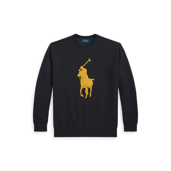 Polo hoodie with horses all over sale