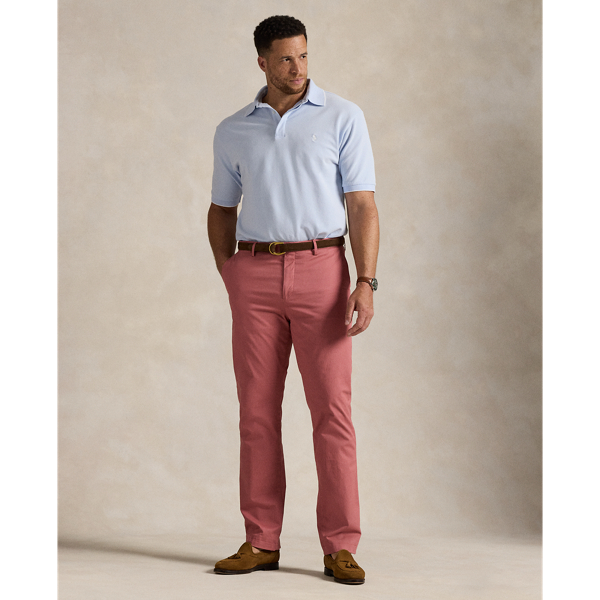Stretch Oxford Mesh Polo Shirt