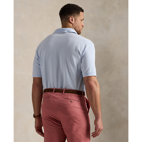 Stretch Oxford Mesh Polo Shirt