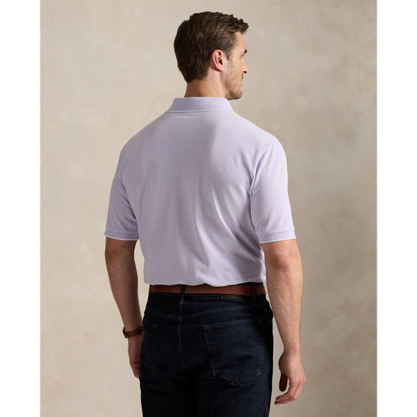Stretch Oxford Mesh Polo Shirt