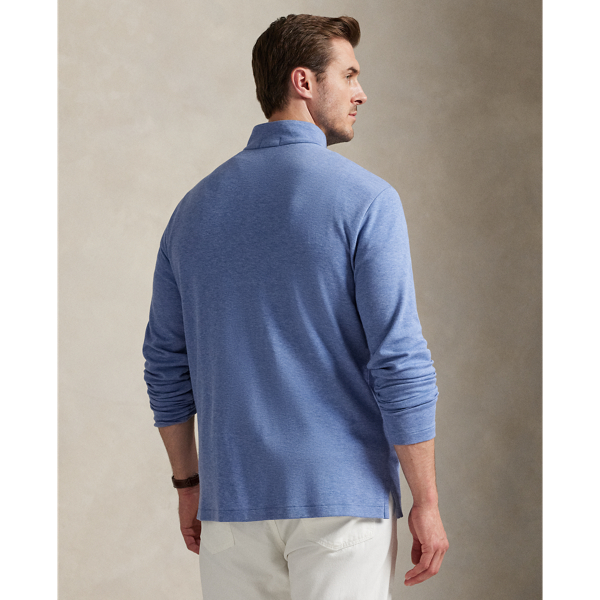 Jacquard Quarter-Zip Pullover