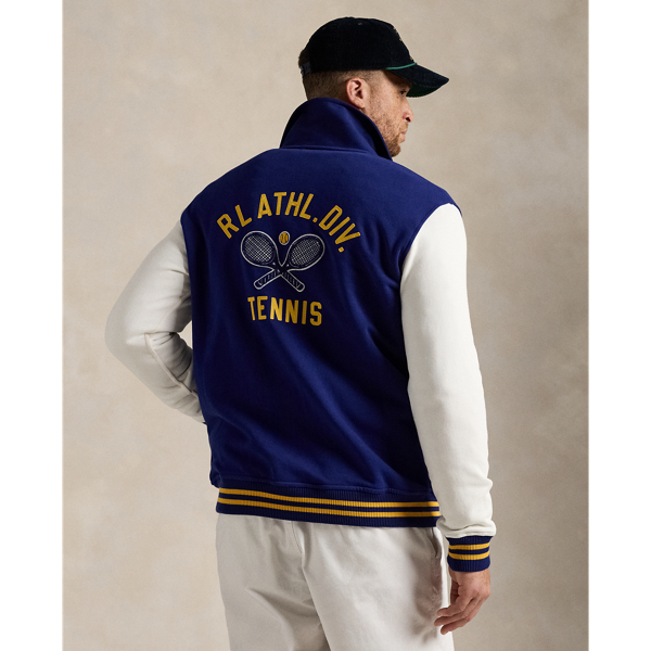Fleece Letterman Jacket