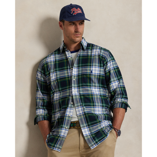 Chemise Oxford écossaise